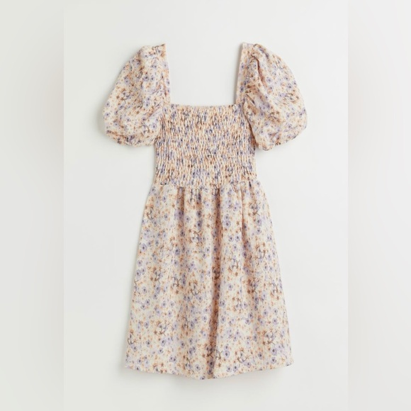 H&M Smocked Dress. Size Medium - Picture 1 of 6